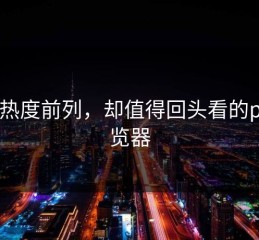 不在热度前列，却值得回头看的p站浏览器