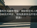 黑料吃瓜最新地址：揭秘那些令人瞠目结舌的转折，嗅探真相背后的惊涛骇浪！