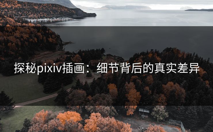 探秘pixiv插画:细节背后的真实差异-第1张图片-p站网页版影视网 - p站内容页 探秘pixiv插画:细节背后的真实差异-第1张图片-p站网页版影视网 - p站内容页